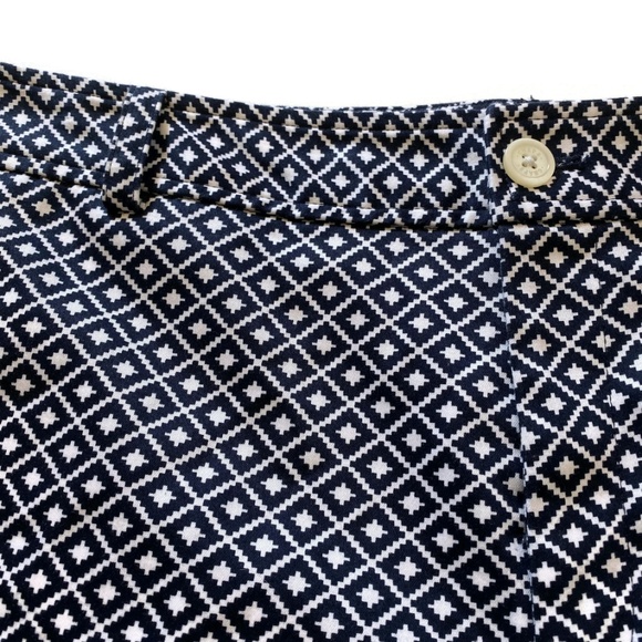 Chaps Women's Navy Blue & White Shorts - Picture 3 of 4